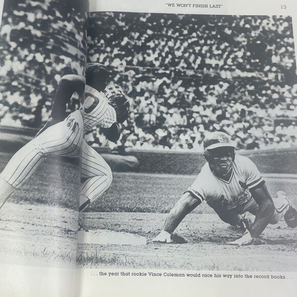 Vintage Racin' Redbirds Celebration of 1985 St Louis Cardinals Paperback Book - Picture 3 of 4